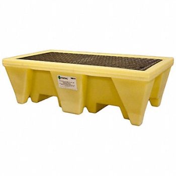 ENPAC Spillpallet 2 Drum 2000 lb Load, 59YU83