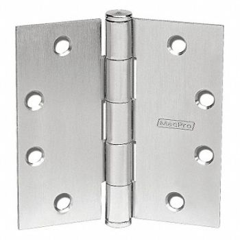 MCKINNEY Full Mortise Hinge 4-1/2 H 4-1/2 W, 52AU12