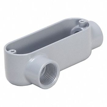 RACO Conduit Outlet Body Alum Trd Sz 1/2in, 52AW06