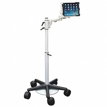AFC INDUSTRIES Tablet Charging Cart Gray 46 H x 32 W, 52AY23
