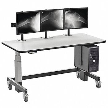 AFC INDUSTRIES Computer Workstation 28 to 47 H x 72 W, 52AY41