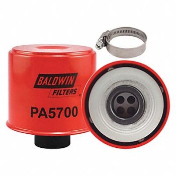 BALDWIN FILTERS Air Breather Filter Round, 52AZ74