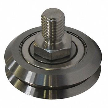 BISHOP-WISECARVER Guide Wheel 2 23/64in Dia Std Dbl Sealed, 52AZ77