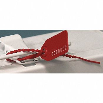 TYDENBROOKS Equilok Seal 7 L Red PK100, 52AZ80