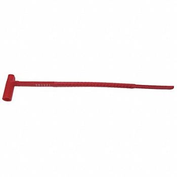 TYDENBROOKS Pull Tight 818-40 8-3/4 L Red PK100, 52AZ85