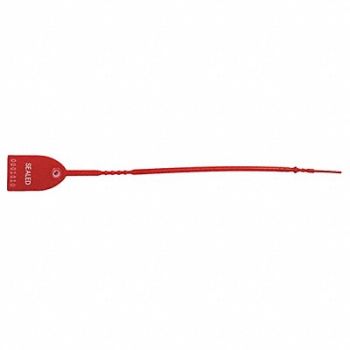 TYDENBROOKS X Strap Seal 12 L Red PK50, 52AZ92