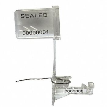 TYDENBROOKS Padlock Seal 18 L 18 Wire L PK50, 52CA12