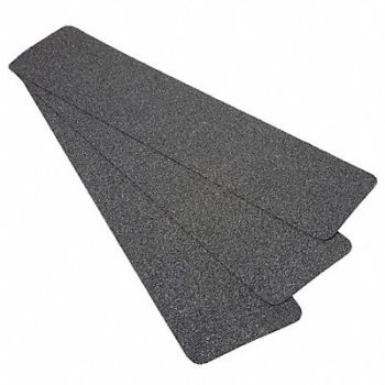 ABILITY ONE AntiSlip Tread 24 Lx6 W BLK 24 Grit PK25, 52CA51