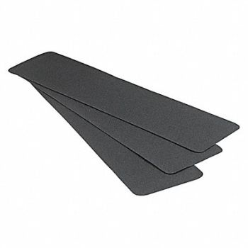 ABILITY ONE AntiSlip Tread 24 Lx6 W BLK 60 Grit PK50, 52CA63
