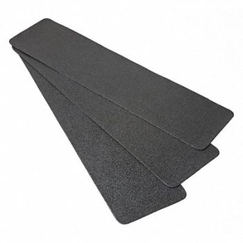 ABILITY ONE AntiSlip Tread 24 Lx6 W BLK 60 Grit PK50, 52CA80