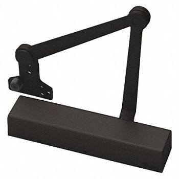 GRAINGER APPROVED Door Closer Bronze Painted 13 Housing L, 52JP93
