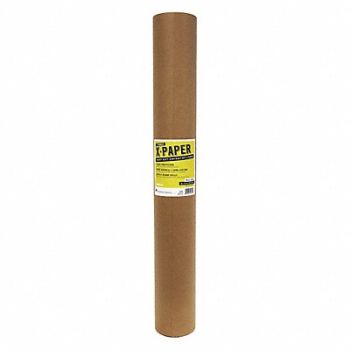 X-PAPER Floor Protection Paper Brown 120 ft L, 52CC86