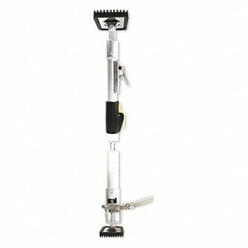 E-Z UP Dust Containment Pole Silver 16 ft.H PK2, 52CC88