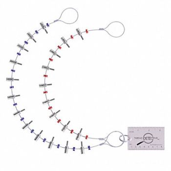 GRAINGER APPROVED Thread Identifier 21 L SS 2.5 W, 52CC97