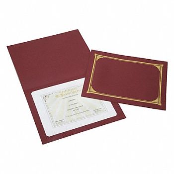 ABILITY ONE Document Cover 12-1/2 H PK6, 52CE78