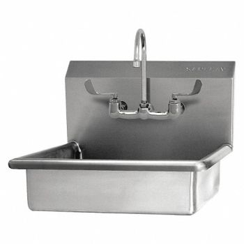 SANI-LAV SaniLav Hand Sink Rect 19inx15-1/2inx5in, 52CH03