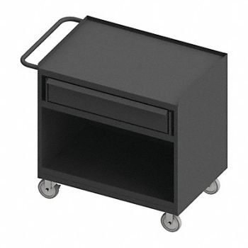 WESTWARD Mobile Wrkstion Steel 36 L 24 W 1 Shelf, 52CK69