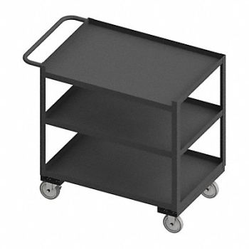 WESTWARD Utility Cart 1 200 lb Steel, 52CL52