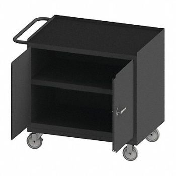 DURHAM MFG Mobile Cab Bench Rubber Mat 36 W 24 D, 52CL78