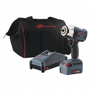INGERSOLL RAND Cordless Impact Wrench 6-35/64 L, 52CM07