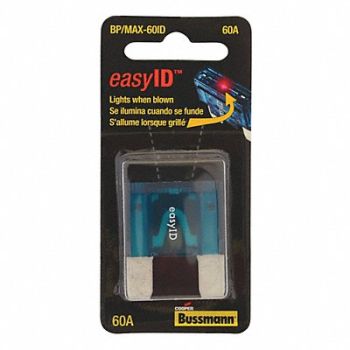 BUSSMANN Automotive Fuse 60A Blade MAX-ID Series, 52CN15