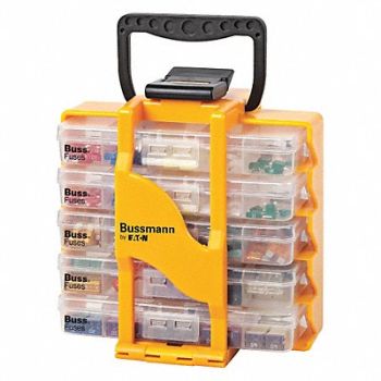 BUSSMANN Automotive Fuse Kit 270 Fuses Included, 52CN18