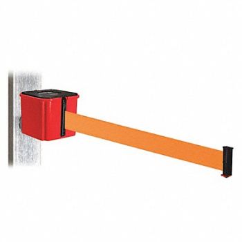 RETRACTA-BELT Belt Barrier Orange Belt 4-1/4 H, 52CX37