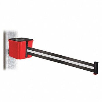 RETRACTA-BELT Belt Barrier Powder Coated Magnet Mount, 52CY46