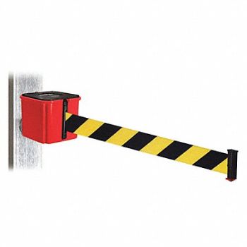 RETRACTA-BELT Belt Barrier 4-1/2 W No Belt Msg 4-1/4 H, 52CY49