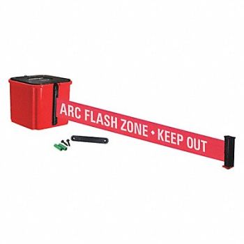 RETRACTA-BELT Belt Barrier ARC Flash Zone Keep Out 4 H, 52CZ27
