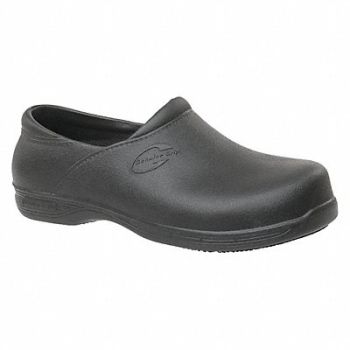 GENUINE GRIP Loafer Shoe 14 EE Black Plain PR, 52DJ38