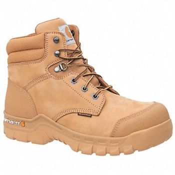 CARHARTT 6 Work Boot 13 M Wheat Composite PR, 52DL12