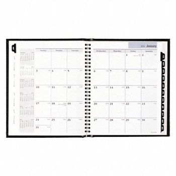 AT-A-GLANCE Planner Black 6-7/8 x 8-3/4, 52DN36