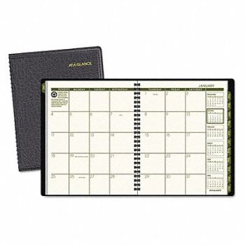 AT-A-GLANCE Planner 6-7/8 x 8-3/4 Simulated Leather, 52DN67