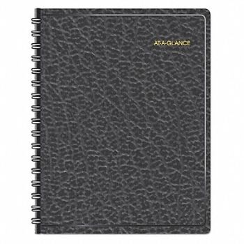 AT-A-GLANCE Planner 8-1/2 x 11 Simulated Leather, 52DN76