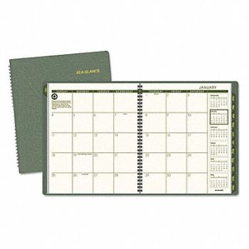 AT-A-GLANCE Planner 10 x 11 Simulated Leather, 52DN80