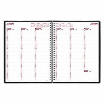 BLUELINE Planner 8-1/2 x 11 Polypropylene, 52DP58