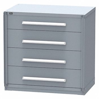 STANLEY VIDMAR Weapon Storage Cabinet 4 Drawers 44 H, 52EP26