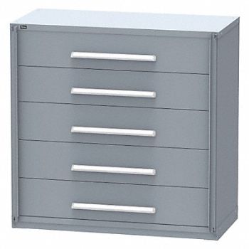 STANLEY VIDMAR Weapon Storage Cabinet 5 Drawers 60 W, 52EP27