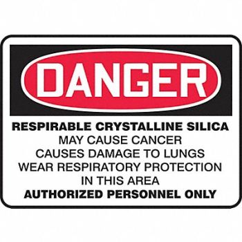 ACCUFORM Safety Sign 14 inx20 in Plastic, 52GY79