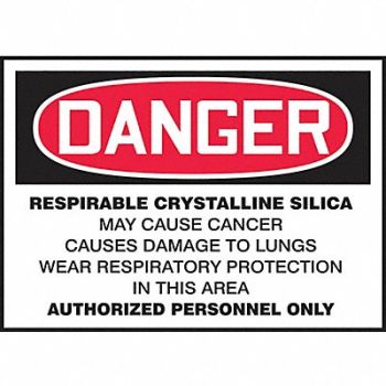 ACCUFORM Safety Label 3 1/2 inx5 in Vinyl PK5, 52GY97