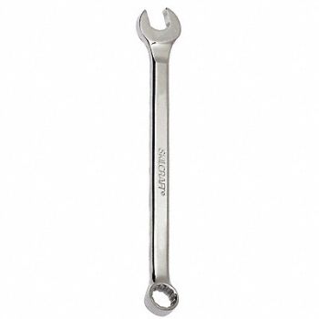 ABILITY ONE Combo Wrench Steel Metric 7.5 deg., 52HT76
