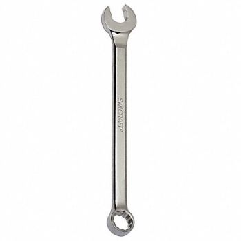 ABILITY ONE Combo Wrench Steel SAE 7.5 deg., 52HT84