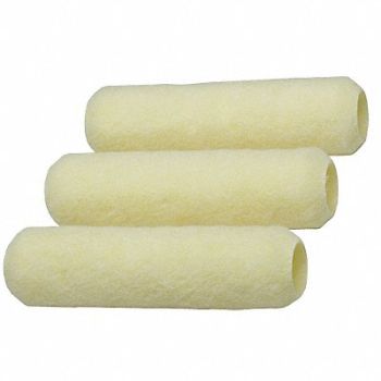 ABILITY ONE Roller Cover 9 L 3/8 Nap Knit PK3, 52HT99