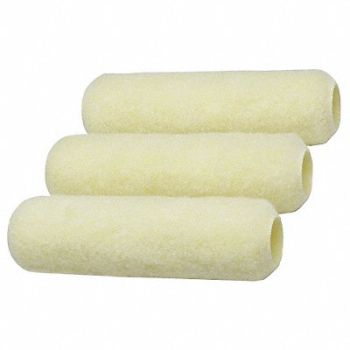 ABILITY ONE Roller Cover 9 L 1/2 Nap Knit PK3, 52HU01