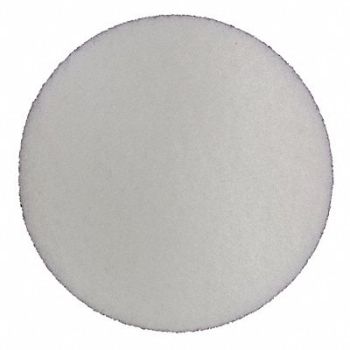 ABILITY ONE Polishing Pad White Size 17 PK5, 52HU09