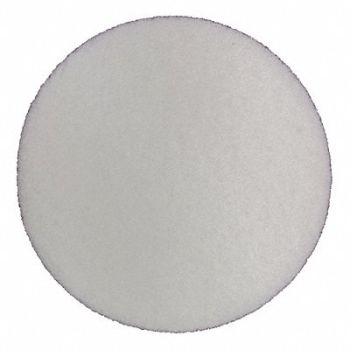 ABILITY ONE Polishing Pad White Size 20 PK5, 52HU10