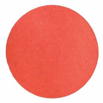 ABILITY ONE Buffing Pad Red Size 16 PK5, 52HU11