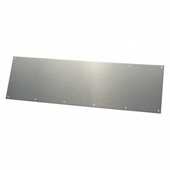 ROCKWOOD Door Protection Plate SS 6 H x 34 W, 52HU18