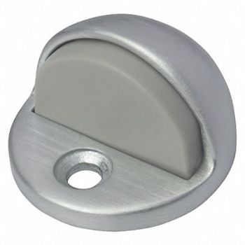 ROCKWOOD Dome Door Stop 1-1/8 H 1-7/8 Base Dia, 52HU26